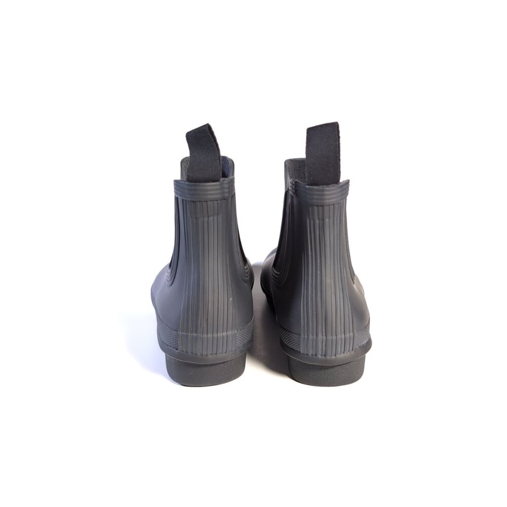 Hunter Boots Size 6 Original Chelsea Boots Charcoal Black Boots Womens Size 6 - Picture 3 of 8